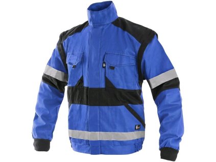 Blůza CXS LUXY BRIGHT, pánská, modro-černá (Velikost 66)