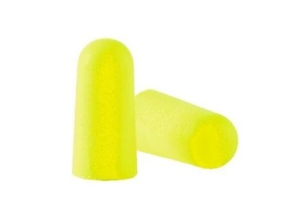 128 canis cxs zatkove chranice sluchu 3m e a r soft neon zlute