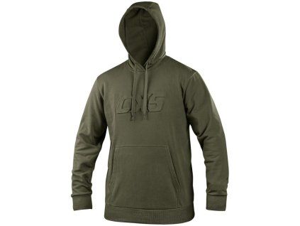Mikina s kapucí CXS ALTON, khaki (Velikost S)