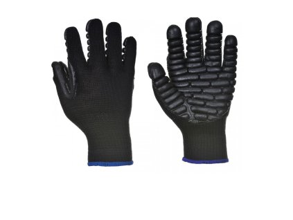 Portwest A790BKR antivibrační rukavice (Velikost XXL)