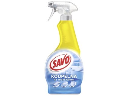 SAVO Koupelna - Čisticí sprej na vodní kámen, 500 ml