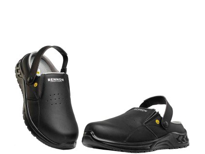 Obuv Bennon OB ESD SLIPPER pantofel černá (Velikost 48)
