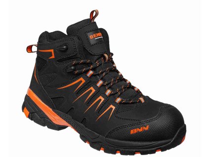 Obuv Bennon ORLANDO XTR S3 High kotník černá/oranžová (Velikost 39)