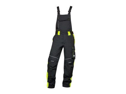 ARDON NEON kalhoty lacl černá/žlutá H6402 (Velikost 66)