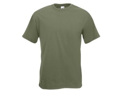 Fruit of the Loom 16.1044 Tričko pánské s krátkým rukávem classic olive (Velikost XXL)