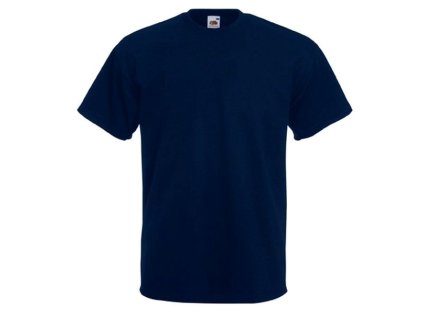 Fruit of the Loom 16.1044 Tričko pánské s krátkým rukávem deep navy (Velikost XXL)