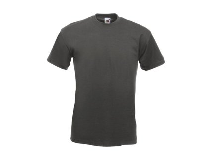 Fruit of the Loom 16.1044 Tričko pánské s krátkým rukávem light graphite (Velikost XXL)