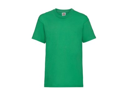 Fruit of the Loom 16.1033 Tričko dětské s krátkým rukávem kelly green (Velikost 92)