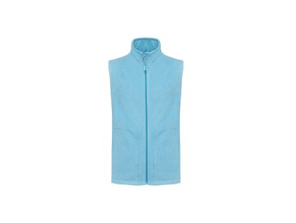Kariban 20.K913 LUCA Pánská fleecová vesta cloudy blue (Velikost 4XL)
