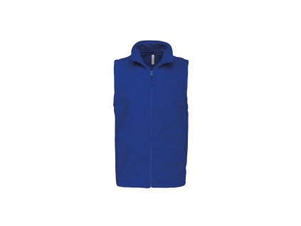 Kariban 20.K913 LUCA Pánská fleecová vesta Královsky modrá (Velikost 4XL)