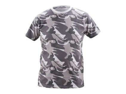 Cerva Tričko CRAMBE pánské maskáčové šedá (Velikost 3XL)
