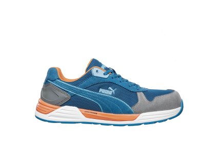 Obuv Puma 64640 FRONTSIDE blue low S1P ESD HRO SRC (Velikost 46)