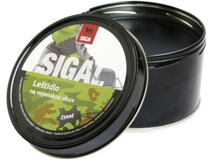 Siga Krem SIGAL na vojenskou obuv cerny 250 g