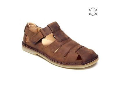 Flexiko Obuv 092925-40 sandál hnědá (Velikost 45 AKCE)