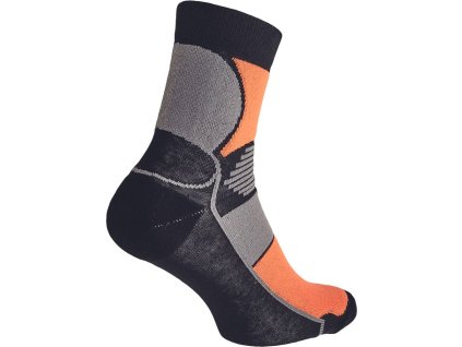 Cerva KNOXFIELD BASIC ponožky černá/oranžová (Velikost 45)