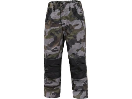 CANIS CXS CAMO dětské kalhoty maskáčové (Velikost 160 AKCE)