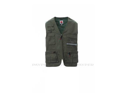 Payper Pocket 000187-0054 pánská letní vesta zelená 07035 (Velikost XXXL)