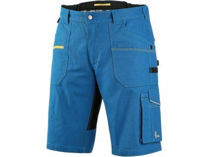 CANIS CXS STRETCH pánské kraťasy modrá/černá (Velikost 68)