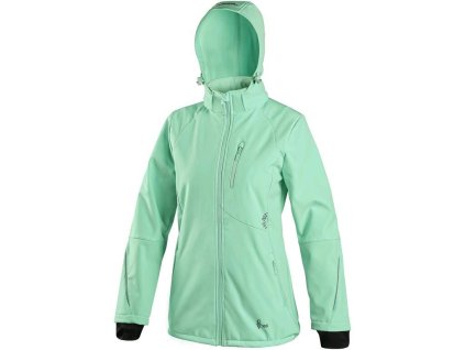 CANIS CXS NEVADA dámská softshellová bunda mátová (Velikost 3XL AKCE)
