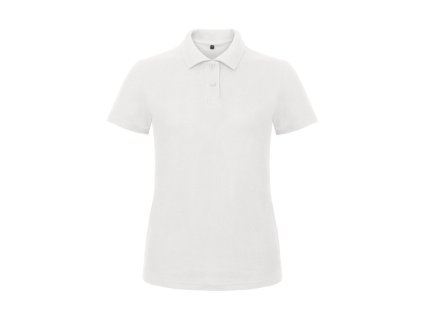 B&C - ID.001 piqué polo dámská polokošile white (Velikost 3XL)