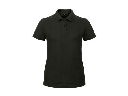 B&C - ID.001 piqué polo dámská polokošile black (Velikost 3XL)