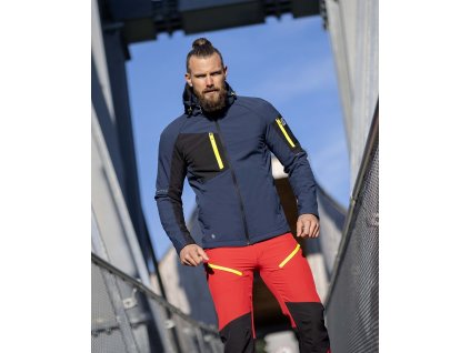 ARDON CITYCONIC pánská softshellová bunda tmavě modrá H6695 (Velikost 4XL)