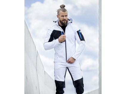 ARDON CITYCONIC pánská softshellová bunda bílá H6692 (Velikost 3XL AKCE)