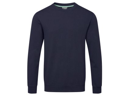 PortWest EC300 - Recyklovatelná mikina z organické bavlny modrá (Velikost 3XL)
