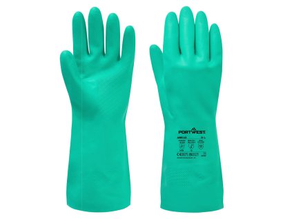 PortWest AB810 - Nitrosafe Essential rukavice (12ks) zelená (Velikost XXL)