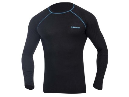 ARDON SPRINGI Funkční tričko s dlouhým rukávem černá/modrá H6157 (Velikost 3XL)