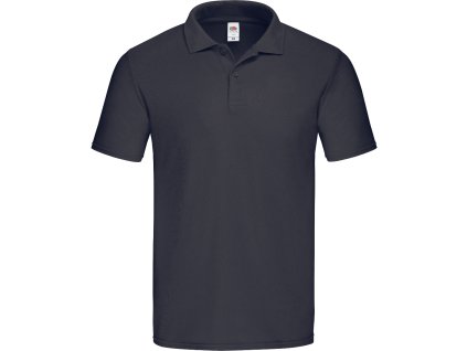 Fruit of the Loom 16.3050 – pánská pique polokošile navy (Velikost 3XL)