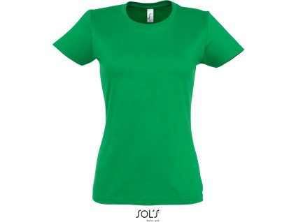 SOL'S 25.1502 - dámské tričko s krátkým rukávem zelená (Velikost 3XL)