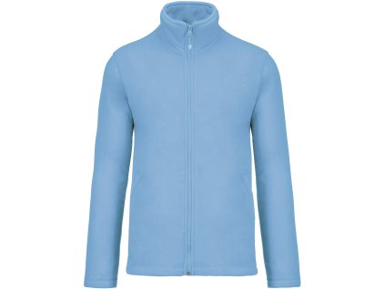 Kariban 20.K911 - Pánská mikrofleecová bunda Falco sky blue (Velikost 4XL)