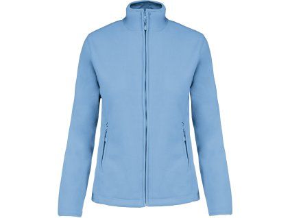 Kariban 20.K907 - Dámská mikrofleecová bunda Maureen sky blue (Velikost 4XL)
