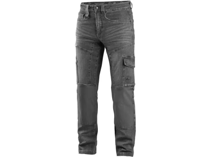 CANIS CXS ALBI JEANS pánské kalhoty šedá (Velikost 62)