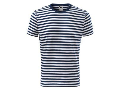 Malfini SAILOR Pánské proužkované tričko modrá/bílá (Velikost 3XL)