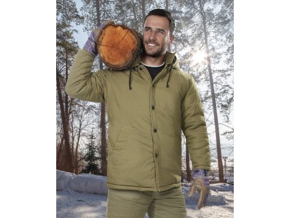 ARDON NICOLAS Kabát vatovaný zelený H1004 (Velikost 3XL)