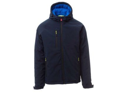 Payper GALE PAD pánská zimní softshellová bunda tmavě modrá (Velikost 4XL)