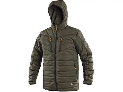 CANIS CXS 4ENVI PORTLAND pánská zimní bunda khaki (Velikost 4XL)