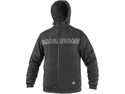CANIS CXS MESA pánská zimní bunda černá (Velikost 4XL)