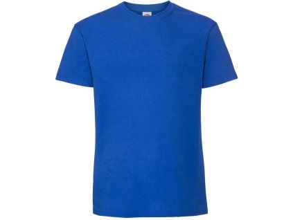Fruit of the Loom 16.1422 Pánské tričko z těžké bavlny royal modrá (Velikost 3XL)