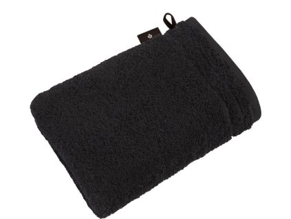 Vossen Calypso Feeling Washcloth žínka 16×22 cm (Barva Black)
