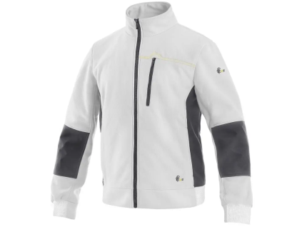 CANIS CXS TEXAS Pánská mikina bílá/šedá (Velikost 3XL)