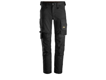 SNICKERS WORKWEAR AllroundWork Pracovní kalhoty stretch černá (Velikost 64)