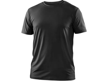 CANIS CXS MOVADO Pánské funkční tričko s krátkým rukávem černá (Velikost 4XL)