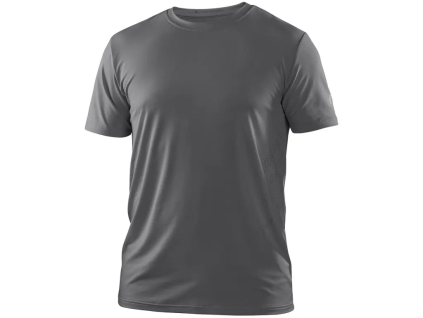 CANIS CXS MOVADO Pánské funkční tričko s krátkým rukávem šedá (Velikost 4XL)