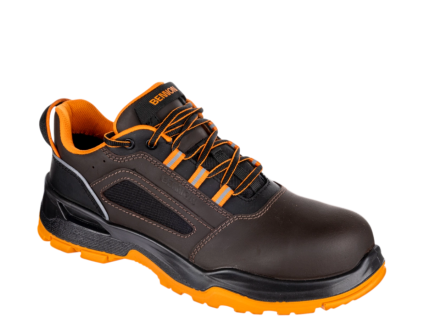 BENNON FARMIS 2.0 S3S NM Low - Bezpečnostní polobotky S3S - hnědé farmářky (Velikost 48)
