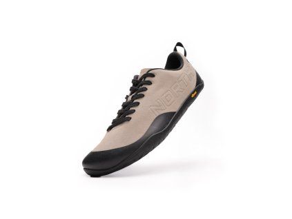 NORTHFINDER VIBRAM® XSTREK EVO DORJE - Pánské barefoot turistické boty - béžové (Velikost 47)