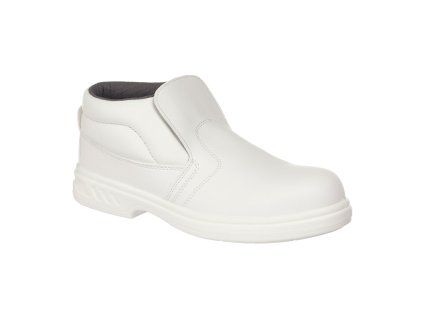 PORTWEST STEELITE SLIP ON SAFETY S2 FW83 - Bezpečnostní kotníková obuv S2 - bílá (Velikost 49)