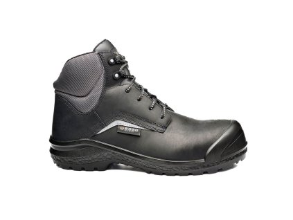 BASE BE-GREY MID S3 CI SRC B0883C - Bezpečnostní zateplená kotníková obuv S3 CI SRC - černo-šedá (Velikost 50)